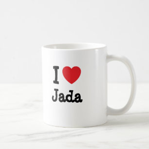 I love Jada heart T-Shirt Coffee Mug