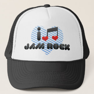 I Love Jam Rock Trucker Hat