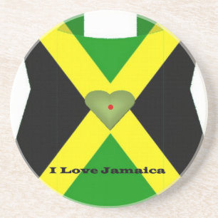 I Love Jamaica Have a Nice Day and a Better Night Coaster
