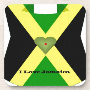 I Love Jamaica Have a Nice Day and a Better Night Coaster