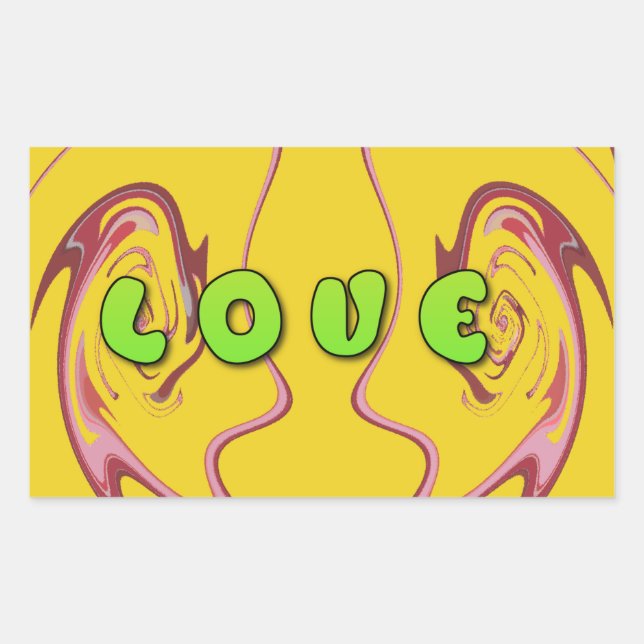 I love Jamaica.png Rectangular Sticker (Front)
