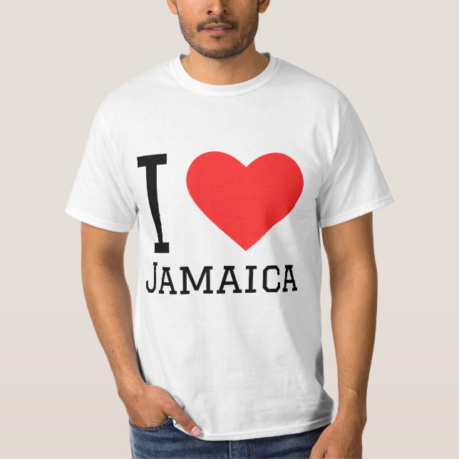 I love Jamaica  T-Shirt (Front)