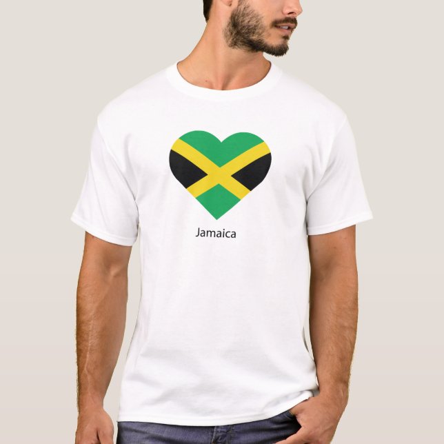 I Love Jamaica T-Shirt (Front)