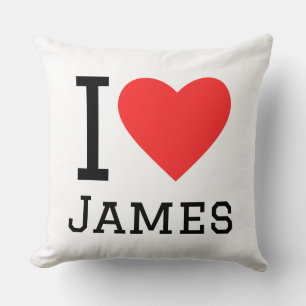 I love james cushion