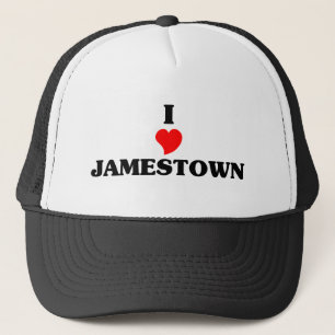 I love Jamestown Trucker Hat