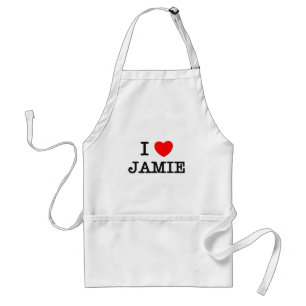 I Love Jamie Standard Apron