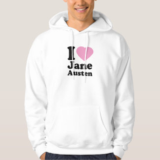 I Love Jane Austen Hoodie