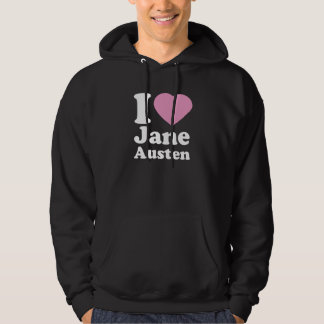 I Love Jane Austen Hoodie