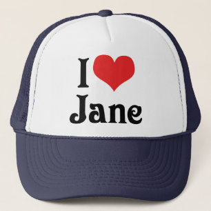 I Love Jane Trucker Hat