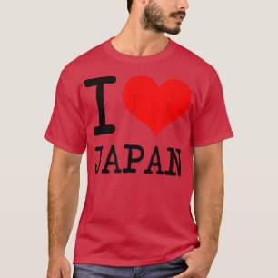 I Love Japan (Heart) T Shirt