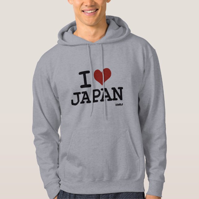 I LOVE JAPAN HOODIE (Front)