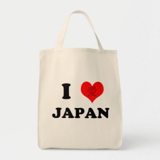 I Love Japan (light) Tote Bag