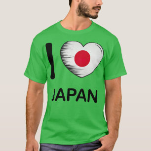 I Love Japan My Home My Country 6 T-Shirt