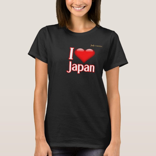 I Love Japan T-Shirt (Front)