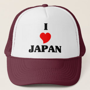I Love Japan Trucker Hat