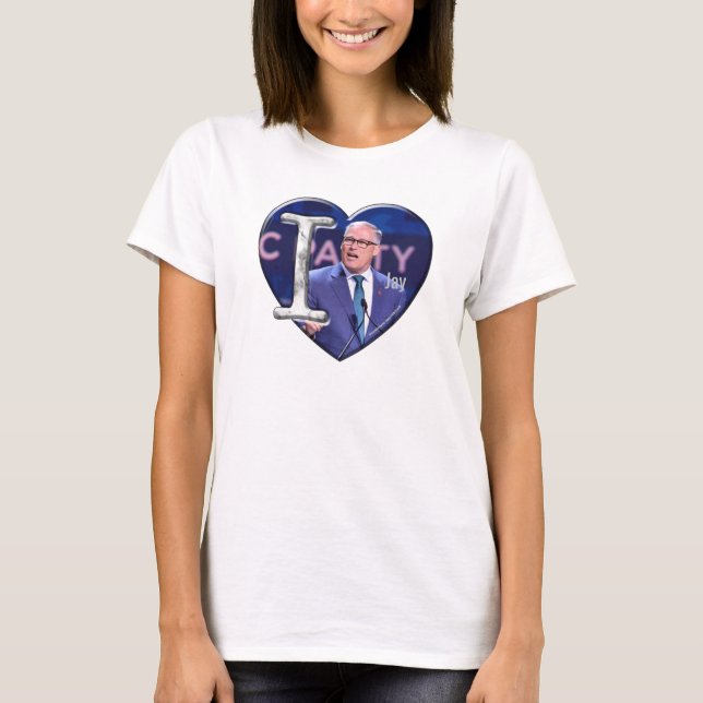 I Love Jay Inslee - T-Shirt (Front)