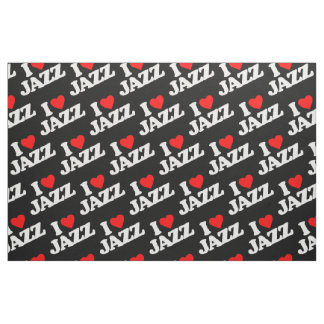 I LOVE JAZZ FABRIC