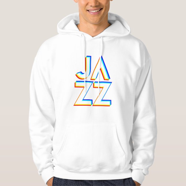 I Love Jazz Hoodie (Front)