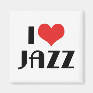 I Love Jazz Magnet