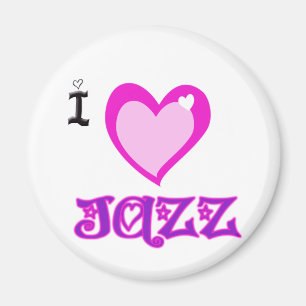 I LOVE Jazz Magnet