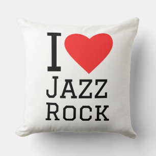 I love jazz rock cushion