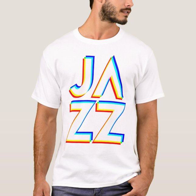 I Love Jazz T-Shirt (Front)