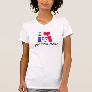 I Love Jefferson Iowa T-Shirt