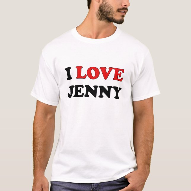 I Love Jenny T-Shirt (Front)