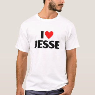 I Love Jesse - I Heart Jesse T-Shirt
