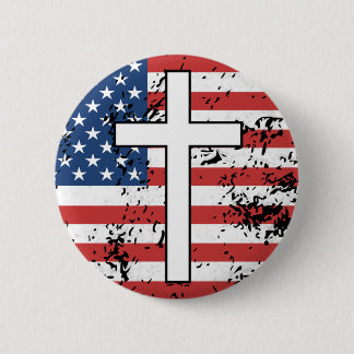 I Love Jesus and America Button