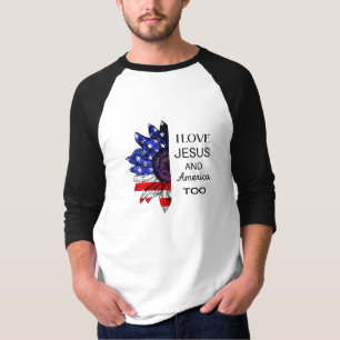 I Love Jesus and America Too T-Shirt