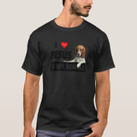 I Love Jesus And My Beagle Dog Mom Dad Pet Parent