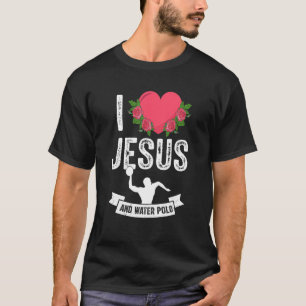 I Love Jesus And Water Polo Swim Swimmer Themed Ou
