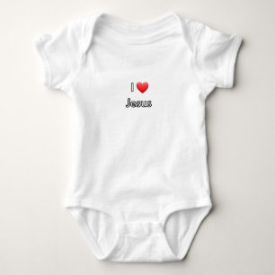 I Love Jesus, Baby Clothes, Love, Christian Baby Bodysuit