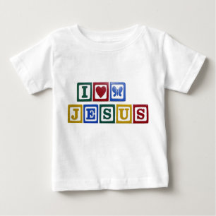 I Love Jesus Baby T-Shirt