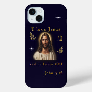 I love Jesus iPhone 15 Mini Case