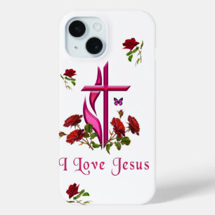 I love Jesus iPhone 15 Case