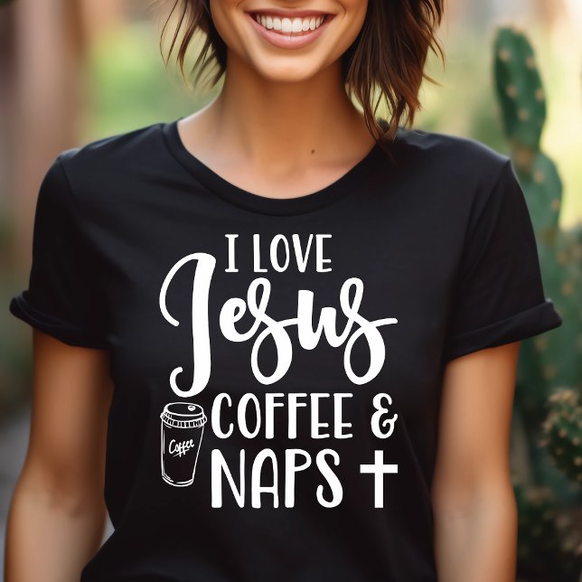 I Love Jesus Coffee and Naps Tri-Blend Shirt (Creator Uploaded)