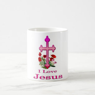 I love Jesus design 2 Coffee Mug