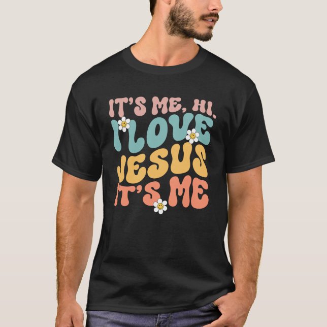 I Love Jesus  Faith Revolution God Bible Verse Jes T-Shirt (Front)