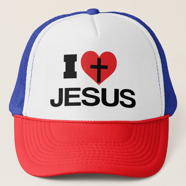 I Love Jesus Hat (Front)