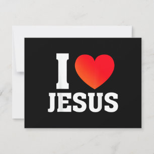 I Love Jesus Invitation