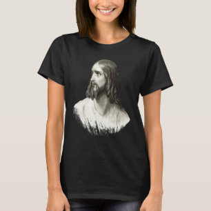 I love Jesus Jesus Christ portrait Saint Face  God T-Shirt
