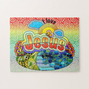 I Love Jesus Jigsaw Puzzle