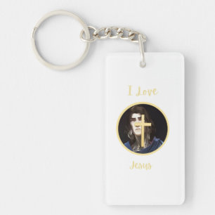 I Love Jesus Key Ring