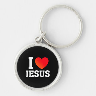 I Love Jesus Key Ring