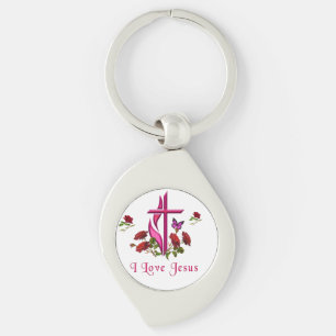 I love Jesus Key Ring