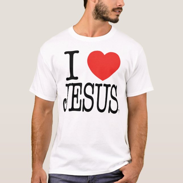 I Love Jesus T-Shirt (Front)