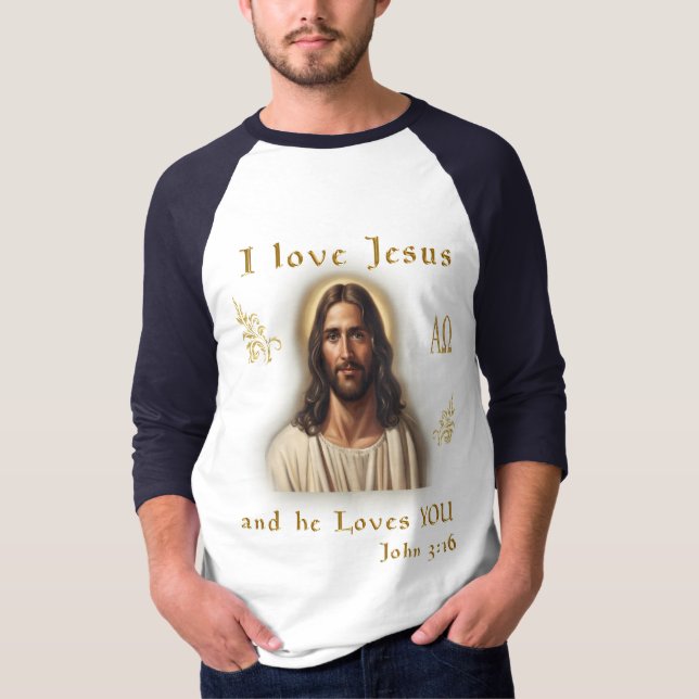 I love Jesus T-Shirt (Front)