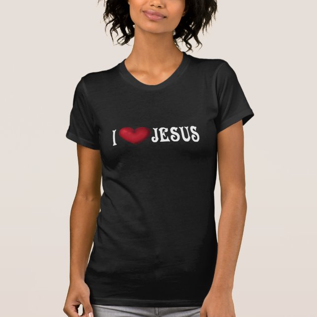 I Love Jesus T-Shirt (Front)